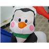 Image 17 : Life-Size Air Blown Santa & Penguins on Mailbox Yard Decorations