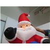 Image 9 : Life-Size Air Blown Santa & Penguins on Mailbox Yard Decorations