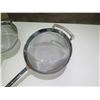 Image 2 : Qty 3 Williams Sonoma Misc Size Metal Colander Strainers