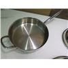 Image 8 : Qty 3 Williams Sonoma Hestan Italy Thermo-Clad Fry Pans (1 w/ Lid)