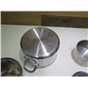 Image 8 : Qty 2 Williams Sonoma Hestan Italy Thermo-Clad Pots w/ Lids 7"/11"