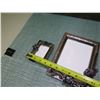 Image 8 : Qty 2 Michael Aram Metal Floral Frames - 4"x5" / 7"x8"