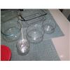 Image 2 : Qty 8 Clear Glass Mixing Bowls & Baking Dishes Misc Shapes & Size