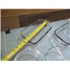 Image 8 : Qty 8 Clear Glass Mixing Bowls & Baking Dishes Misc Shapes & Size