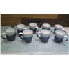 Image 1 : Qty 8 Pfaltzgraff Everyday Eclipse Blue Ceramic Coffee Mugs