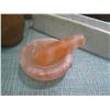 Image 2 : Mortar & Pestle, Carved Wood Container & Rectangle Holder
