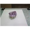 Image 2 : Individual Amethyst Geode Glass Box (Retail $69)