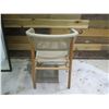 Image 8 : Ethimo Kilt Woven Dining Arm Chair w/ Wooden Base 22" Diameter x 30" High