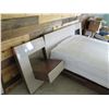 Image 3 : New Bed Frame, Mattress, Headboard, Footboard Shelf, 2 End Tables