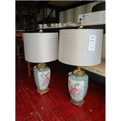 2 Table lamps