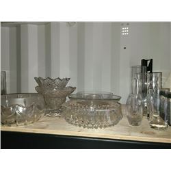 Assortment of Glassware
