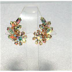 Elegant Vintage Sherman Gold Toned Earrings. Perfect for Any Occasion.