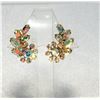 Image 1 : Elegant Vintage Sherman Gold Toned Earrings. Perfect for Any Occasion.