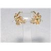 Image 2 : Elegant Vintage Sherman Gold Toned Earrings. Perfect for Any Occasion.