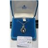 Image 1 : Fabulous Vintage Birks Sterling Marcasite Pendant with a Black Hematite.Marked Birks Sterling
