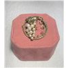 Image 1 : Vintage Gilded Sterling Silver Brooch. Genuine Pearls. Signed STG Silver