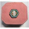 Image 1 : Vintage 1940's Italian Micro Mosaic Brooch. All Tiles are intact 3/4" L