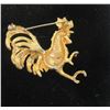 Image 2 : Vintage Enameled Rooster Brooch