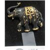 Image 2 : 1980'a Large Enameled Elephant Brooch