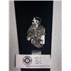 Image 1 : Vintage K.J. Lane Silver Plated Marcasite Pearl Brooch