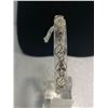 Image 2 : Very Pretty 7" Long Sterling Silver Bracelet