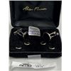 Image 1 : Vintage Tuxedo Cufflinks and Studs