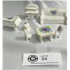 Image 1 : Miniature Ceramic Furniture  7 Pieces Made in Japan.Excellent Condition