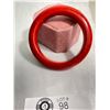 Image 3 : Vintage 1935-45 Red Bakelite Bangle ( Tested)