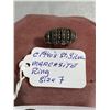 Image 2 : Vintage 1940's Sterling Silver and Marcasite Ring Size 7