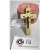 Image 1 : Antique French Ivory Crucifix 3.5"