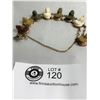 Image 2 : Vintage High Relief Lava Cameo Bracelet with 8 Cameos In a gilt Brass Moutning. Comes with Safety Ch