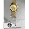 Image 1 : Vintage Gold Toned Lorus Mickey Mouse Watch. V811-1400 RO By Seiko.