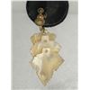 Image 2 : Very Pretty Antique Mother of Pearl Screw Back Earrings 2" L