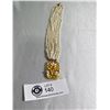 Image 1 : Genuine Pearl Bracelet with a Beautiful sGold Plated Clasp 7.5" L