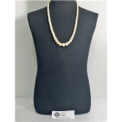 Very Nice Carved Chinese Puzzle Ball Necklace