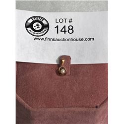 Small Pretty 10K Gold Plus Pearl Pendant