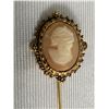 Image 2 : Rural Carved Shell Camrio Stick Pin