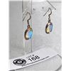 Image 2 : Aurora Borealis Crystal Plus Sterling Earings