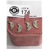 Image 2 : 4 Sterling Charms (Man in the Moon)
