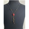 Image 2 : Garnet Bead Necklace