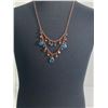 Image 2 : Multi Colour Crystal Necklace Plus Another
