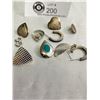 Image 1 : Lot Of Silver Earings (Not Marked Some Maybe Sterling)