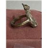 Image 2 : Heavy Sterling Cat Ring Marked .925