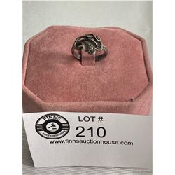 Interesting Sitrling "Cobra" Ring