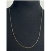 Image 2 : Very Fine Italian Gold Washed Sterling Chain