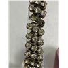 Image 2 : Vintage Rhinestone Expandable Bracelet Plus Ring
