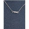 Image 2 : Unusual Small Childs Size Sterling Necklace
