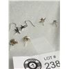 Image 2 : 3 Pairs Of Childs Sterling Earings