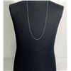 Image 1 : Unusual 20" Sterling Neck Chain (Italian)