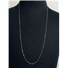 Image 2 : Unusual 20" Sterling Neck Chain (Italian)
